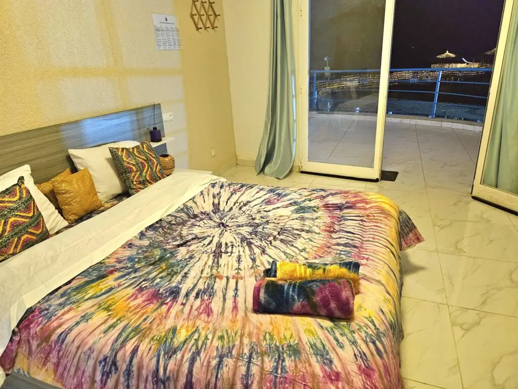 Chambre double au premier étage de l'Hôtel Cap du Sine Saloum